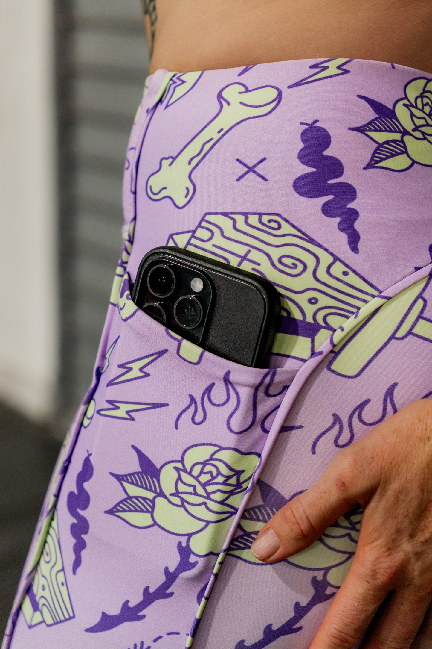 Purple Voltage 6" Contour Shorts