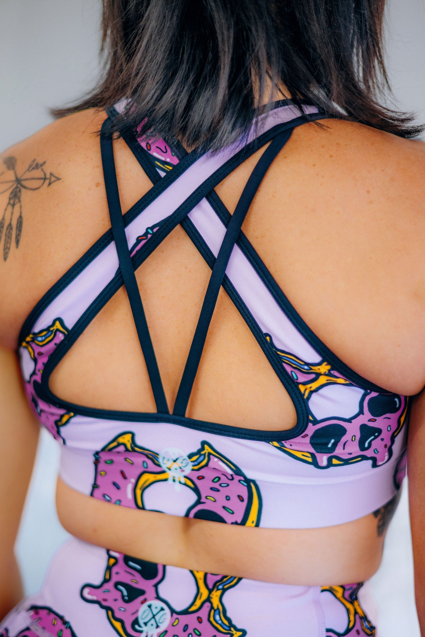 Pink Decayed Delight Bra