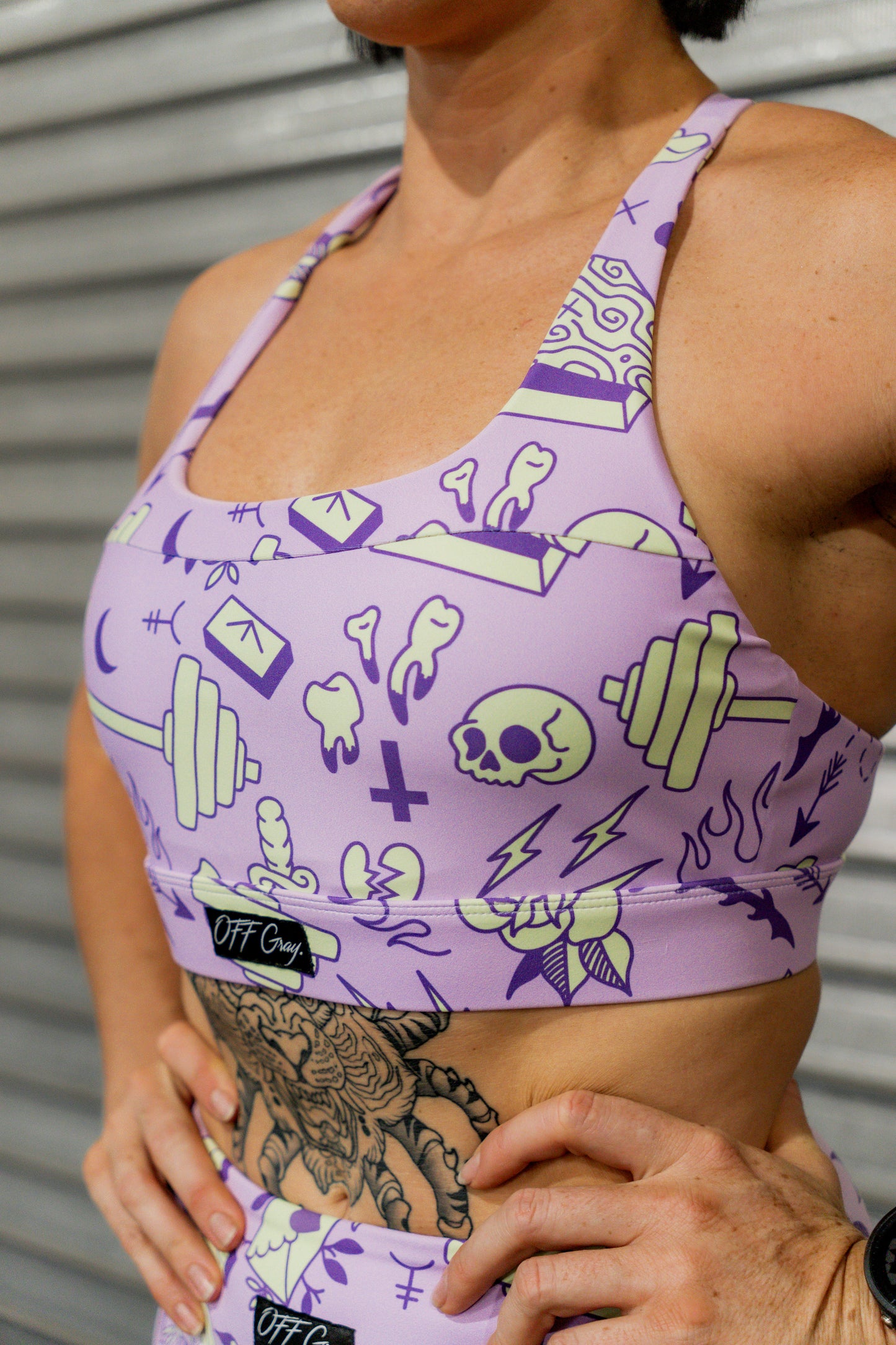 Purple Voltage High-Support Bra