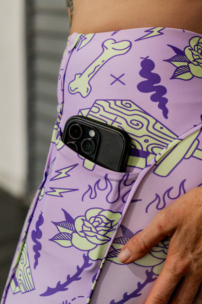 Purple Voltage 6" Contour Shorts