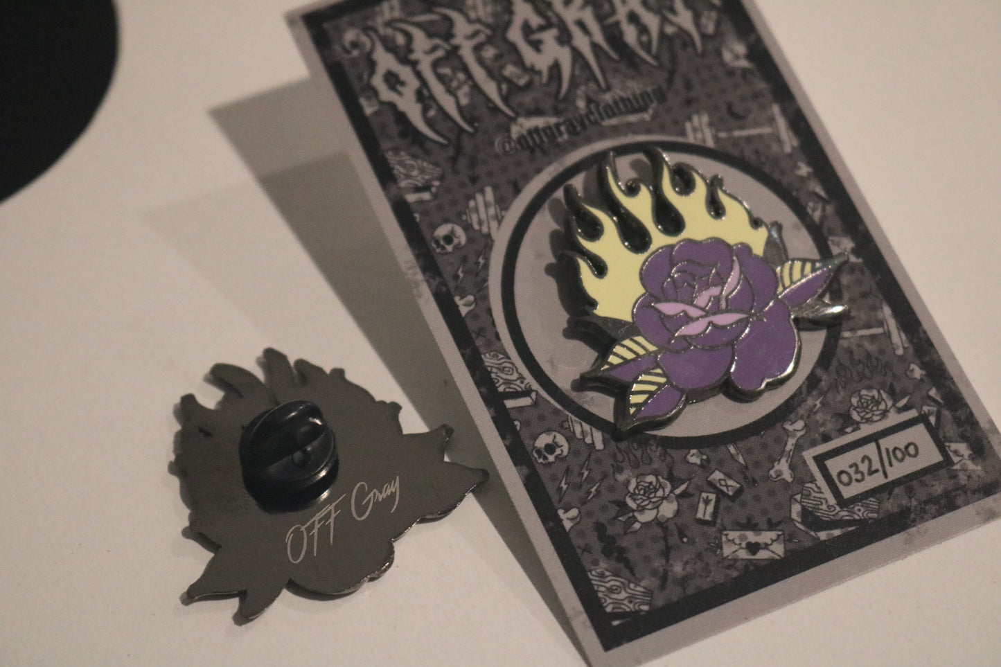 Strength in Bloom Enamel Pin