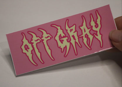 Glitter Barbells & Bones Sticker Packs