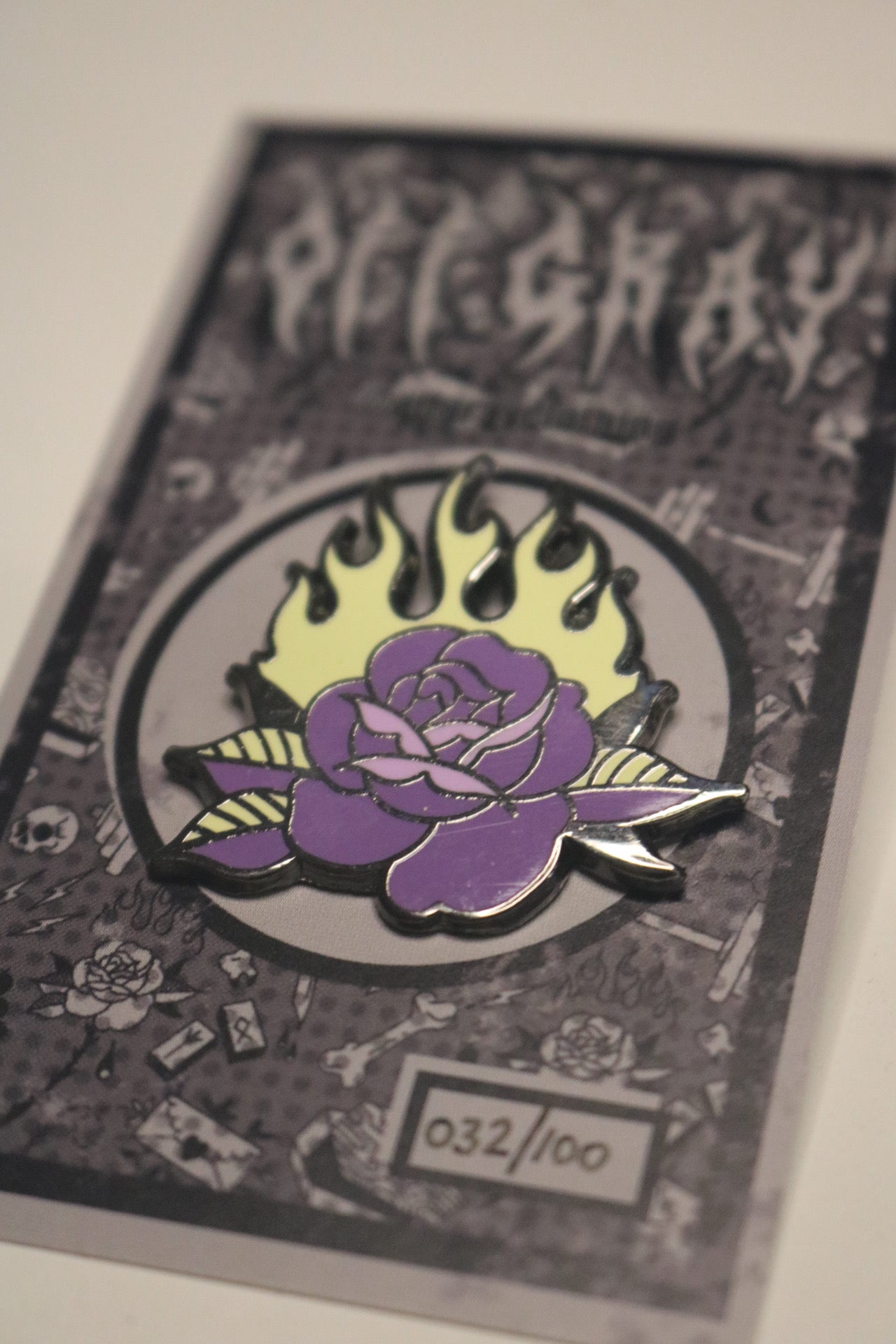 Strength in Bloom Enamel Pin