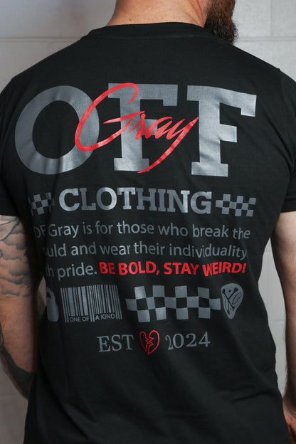 Gray Racer Shirt