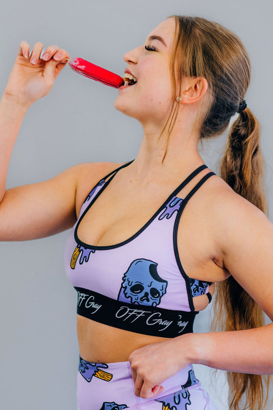 Purple Frostbite Bralette
