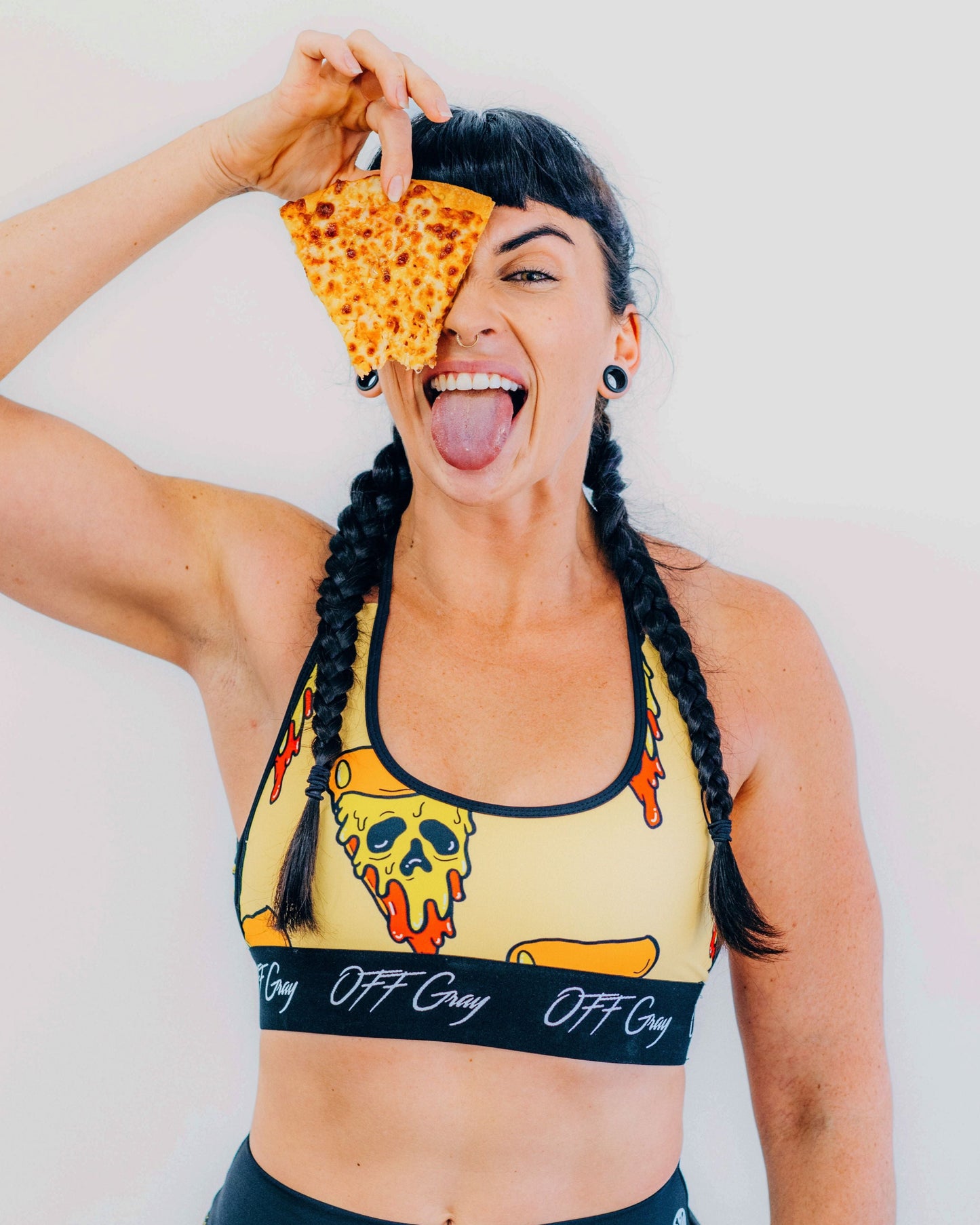 Yellow Slice of Doom Bralette