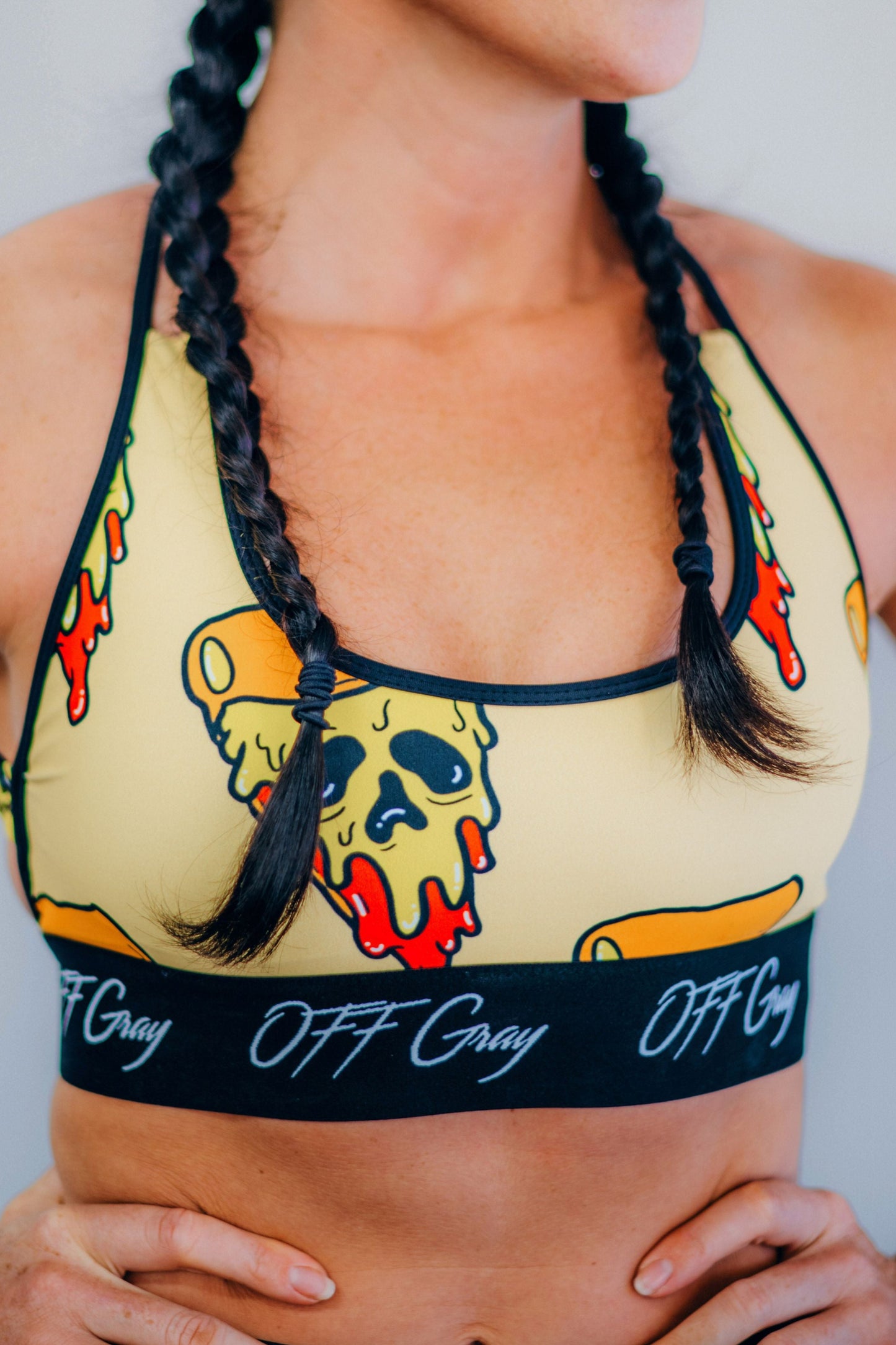Yellow Slice of Doom Bralette