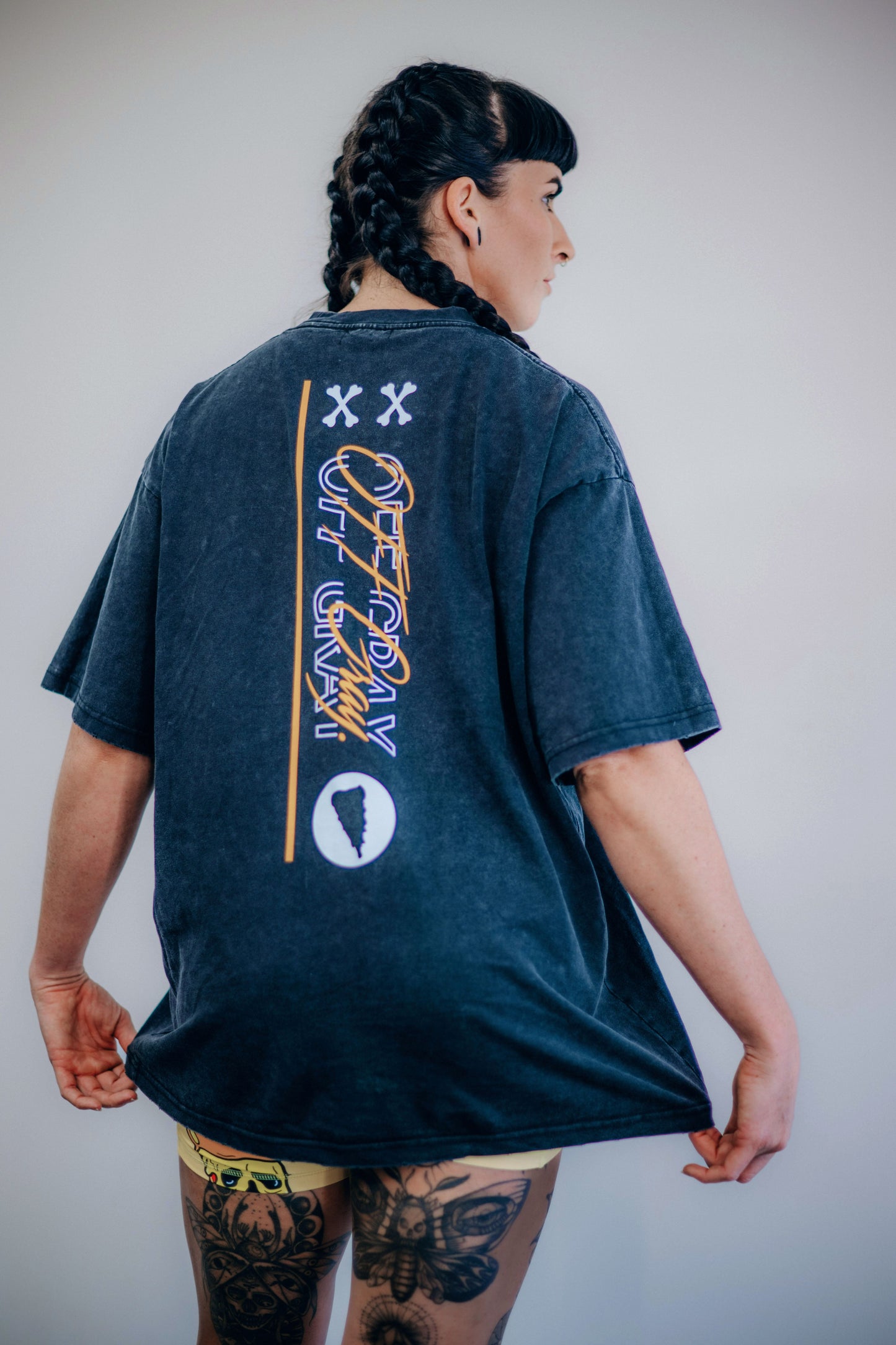 Yellow Slice of Doom Oversized Tee